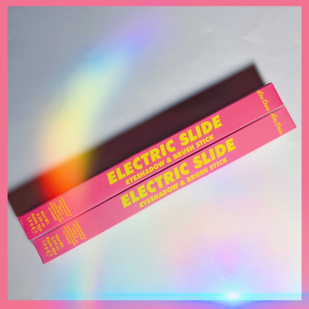 Lime Crime Electric Slide Eyeshadow & Brush Stick Duo Set / Tot. Buggin and Mega